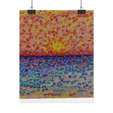 Criss Cross Horizon Poster