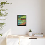 A Path Beyond Framed Matte Canvas
