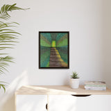 A Path Ahead Series Matte Framed Canvas