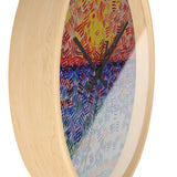 Criss-Cross Wall Clock