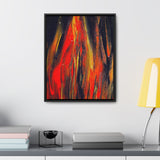 Fiery Gallery Shadowbox Canvas