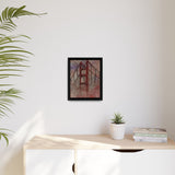San Francisco Heights Framed Canvas Print