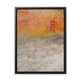 Tipping Points SF - Shadowbox Canvas Art Print