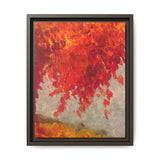 Autumn Blaze Framed Canvas Print