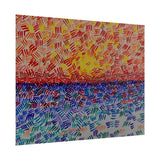 Criss Cross Horizon Poster