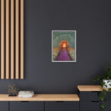 A Path Ahead Series Matte Framed Canvas