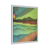 A Path Beyond Framed Matte Canvas
