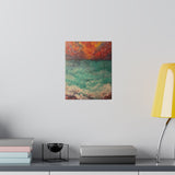 Orderly Chaos - A Rise OR Set? Series Abstract Art Canvas Print