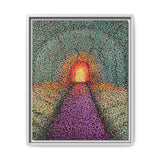 A Path Ahead Series Matte Framed Canvas