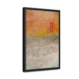 Tipping Points SF - Shadowbox Canvas Art Print