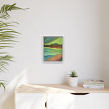 A Path Beyond Framed Matte Canvas