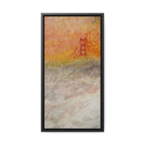 Tipping Points SF - Shadowbox Canvas Art Print