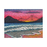 Ocean Beach Matte Canvas Print