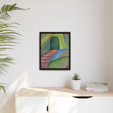 A Path Ahead Series Matte Framed Canvas