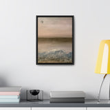 Moody Moon - Shadowbox Canvas Art Print