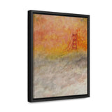 Tipping Points SF - Shadowbox Canvas Art Print