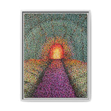 A Path Ahead Series Matte Framed Canvas
