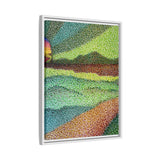 A Path Beyond Framed Matte Canvas