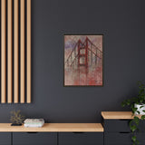 San Francisco Heights Framed Canvas Print
