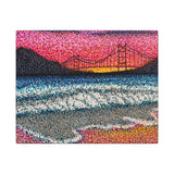 Ocean Beach Matte Canvas Print