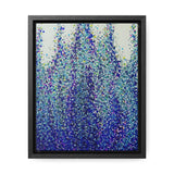 Purple Lit Gallery Shadowbox Canvas