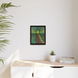 A Path Ahead Series Matte Framed Canvas