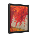 Autumn Blaze Framed Canvas Print