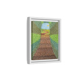 Beyond the Path Framed Matte Canvas