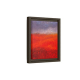 The Red Hill Matte Framed Canvas
