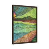 A Path Beyond Framed Matte Canvas
