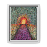 A Path Ahead Series Matte Framed Canvas
