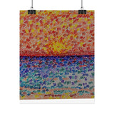 Criss Cross Horizon Poster