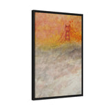 Tipping Points SF - Shadowbox Canvas Art Print