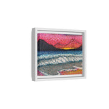 Ocean Beach Deluxe Framed Canvas Print