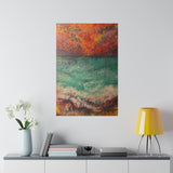 Orderly Chaos - A Rise OR Set? Series Abstract Art Canvas Print