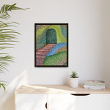 A Path Ahead Series Matte Framed Canvas