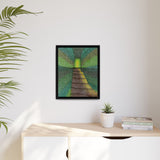 A Path Ahead Series Matte Framed Canvas
