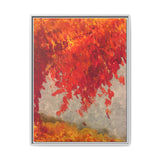 Autumn Blaze Framed Canvas Print