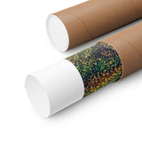 A Starry Night in Dots Matte Art Print