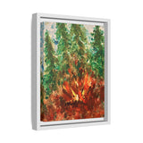 Camp Fire Canvas Print