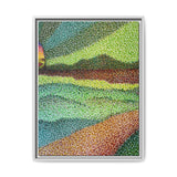 A Path Beyond Framed Matte Canvas