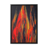 Fiery Gallery Shadowbox Canvas