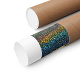 A Starry Night in Dots Matte Art Print