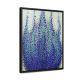 Purple Lit Gallery Shadowbox Canvas