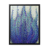 Purple Lit Gallery Shadowbox Canvas