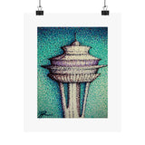 Tipping Points - The Needle - Matte Art Print