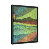 A Path Beyond Framed Matte Canvas