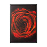 Rosey - Shadowbox Canvas Art Print