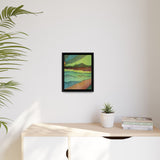 A Path Beyond Framed Matte Canvas