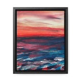 Choppy Waters Gallery Shadowbox Canvas
